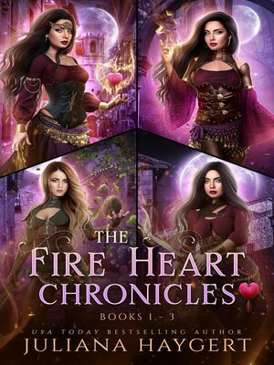 cover image of The Fire Heart Chronicles Books 1 to 3
